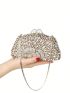 Mini Box Bag Glamorous Rhinestone