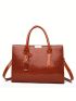 3pcs Bag Set Tote Clutch Bag Card Holder Elegant, Best Work Bag For Women