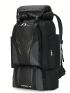 Black Travel Backpack Multiple Pocket Large Capacity For Hiking & Climbing