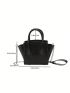 Mini Square Bag Double Handle Chain Strap