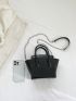 Minimalist Novelty Bag Small Black