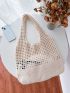 Minimalist Crochet Bag Large Capacity Vacation