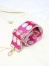 Polka Dot Pattern Bag Strap Adjustable