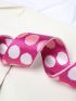 Polka Dot Pattern Bag Strap Adjustable