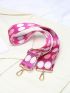 Polka Dot Pattern Bag Strap Adjustable