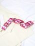 Polka Dot Pattern Bag Strap Adjustable