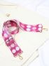 Polka Dot Pattern Bag Strap Adjustable