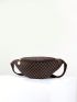 Mini Fanny Pack Geometric Pattern All Over Print