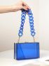 Mini Box Bag PMMA Blue