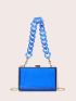 Mini Box Bag PMMA Blue