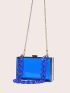 Mini Box Bag PMMA Blue