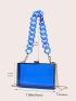 Mini Box Bag PMMA Blue