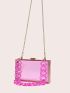 Mini Box Bag PMMA Pink