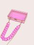 Mini Box Bag PMMA Pink