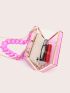 Mini Box Bag PMMA Pink