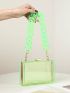 Mini Box Bag PMMA Green