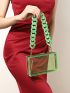 Mini Box Bag PMMA Green