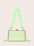 Mini Box Bag PMMA Green