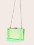 Mini Box Bag PMMA Green