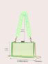 Mini Box Bag PMMA Green