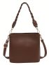 Small Bucket Bag Brown Minimalist For Daily