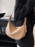 Medium Hobo Bag Solid Color