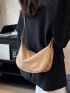 Medium Hobo Bag Solid Color