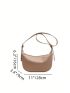 Medium Hobo Bag Solid Color