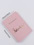 Pu Travel Id Document Credit Card Case Fashion Women Men Travel Passport Cover Passport Hold