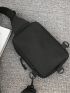 Mini Sling Bag Minimalist Black