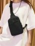 Mini Sling Bag Minimalist Black