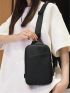 Mini Sling Bag Minimalist Black