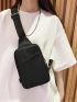 Mini Sling Bag Minimalist Black