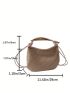 Minimalist Hobo Bag Medium Zipper