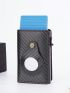 Colorblock Pop Out Card Hold RFID Blocking Card Slot