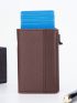 Colorblock Pop Out Card Holder Card Slot