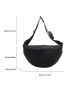 Minimalist Fanny Pack Solid Black