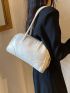 Minimalist Shoulder Tote Bag Small Double Handle