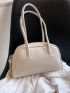 Minimalist Shoulder Tote Bag Small Double Handle