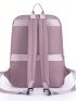 Medium Classic Backpack Dusty Pink Pocket Front For Daily