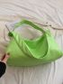 Minimalist Hobo Bag Green