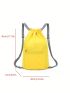 Medium Drawstring Backpack Yellow