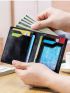 Trend Minimalist Wallet Rfid Blocking For Men ,Genuine Leather Wallet Purse Men Card Holder