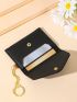 Solid Color Card Holder Flap