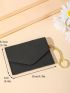 Solid Color Card Holder Flap