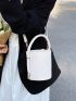 Minimalist Bucket Bag Mini Top Handle