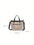 Minimalist Top Handle Bag Medium Double Handle