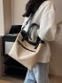 Minimalist Top Handle Bag Medium Double Handle