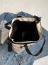 Minimalist Top Handle Bag Medium Double Handle