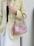 Fashion Alligator Pattern Small Bag Women's One Shoulder Handbag